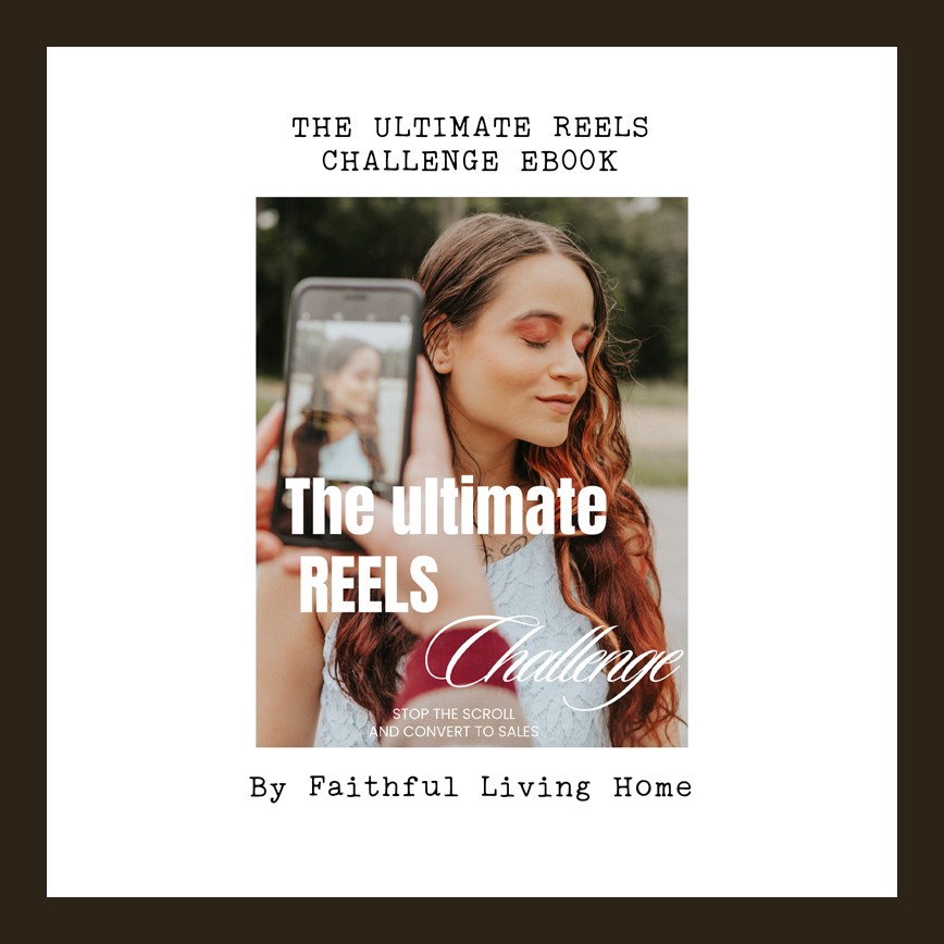 The Ultimate Reels Challenge: Daily Prompts for Social Media Success 4 weeks 30 days of Prompts by Nathalie Lesage of Faithful Living Home