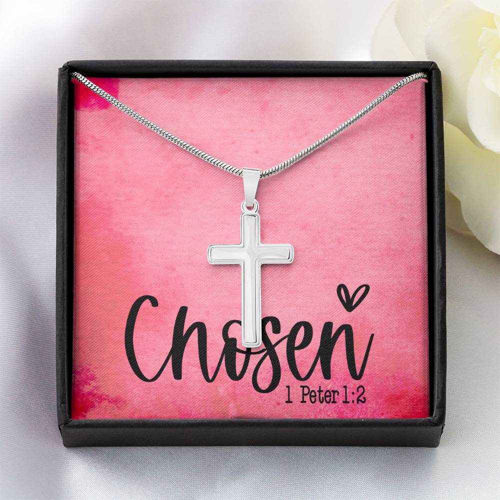 Chosen Women's Cross Stainless Steel Necklace