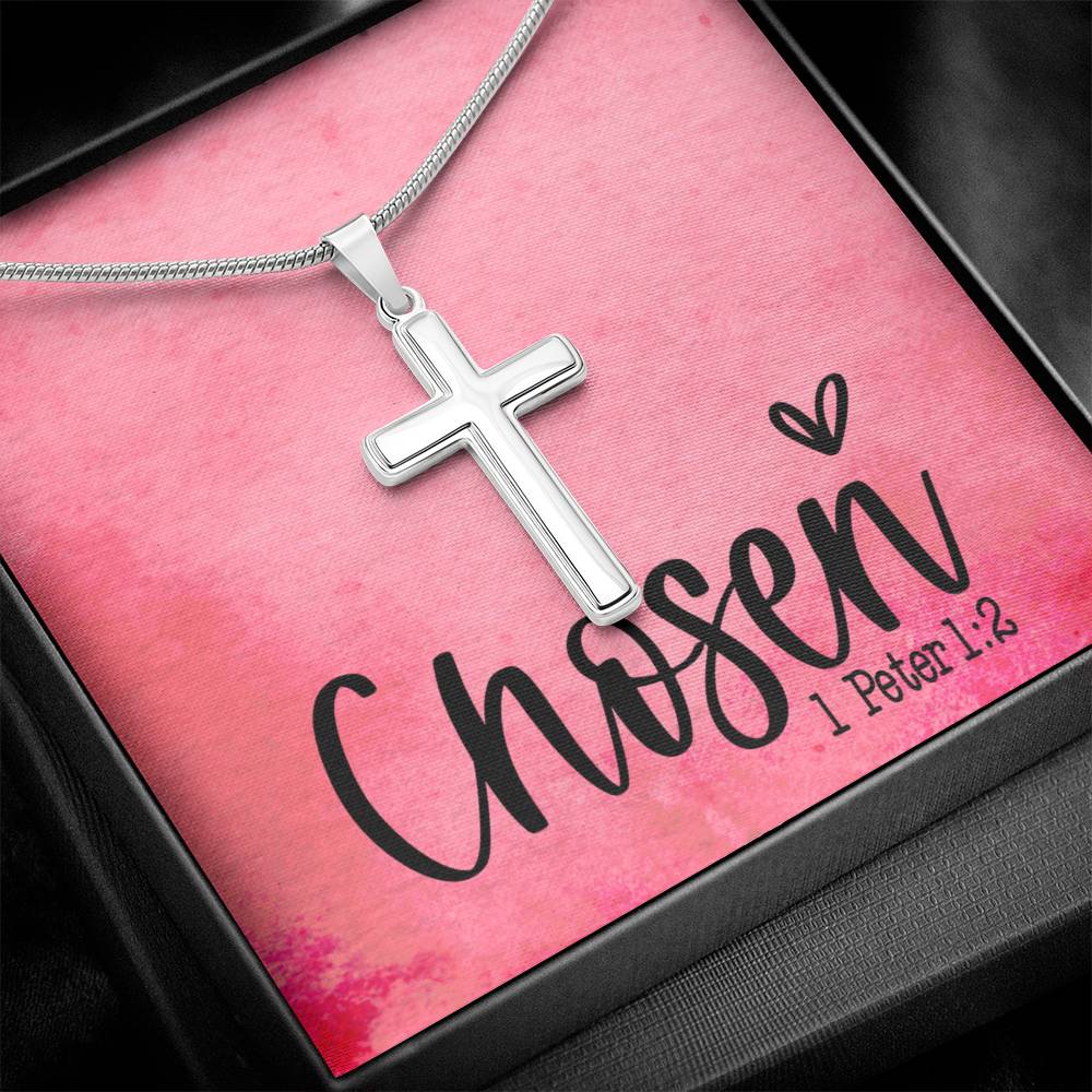 Chosen Women's Cross Stainless Steel Necklace