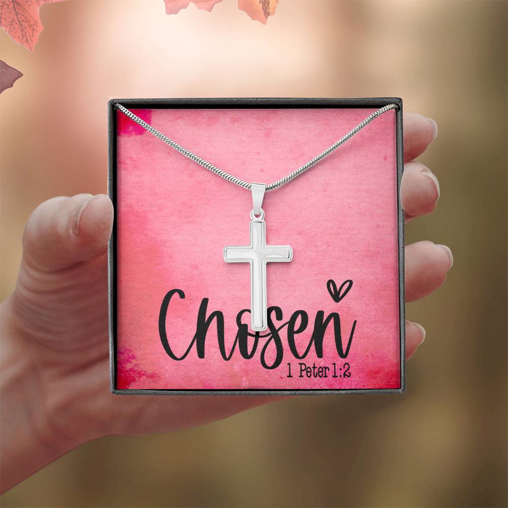 Chosen Women's Cross Stainless Steel Necklace