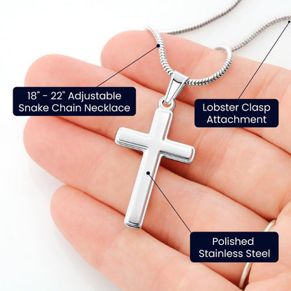 Chosen Women's Cross Stainless Steel Necklace