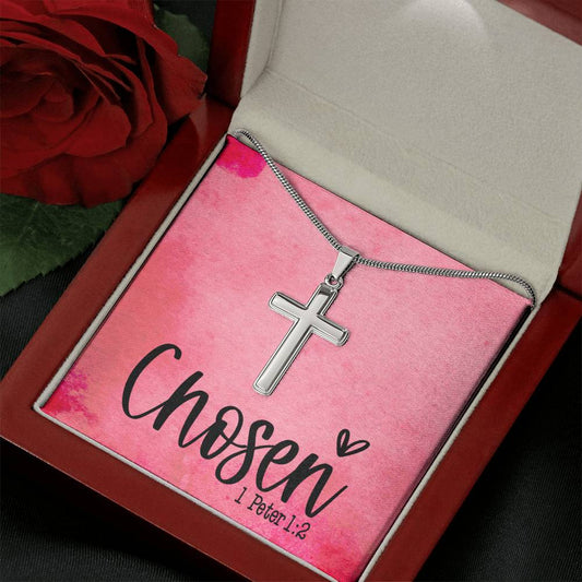 Chosen Women's Cross Stainless Steel Necklace